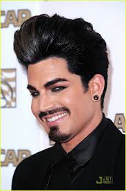 Adam Lambert Shows Off His Facial Hair On The Red Carpet At The Ascap Pop Music Awards Held At The Renaissan Celebrity Hairstyles Facial Hair Worst Celebrities