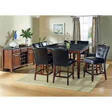 Maybe you would like to learn more about one of these? Granite Bello 9 Piece Counter Set With Black Button Tufted Chairs Dcg Stores