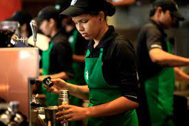 The employees at the restaurant chain pita pit are referred to as the pit crew. Starbucks Baristas Petition Company For More Hours Eater