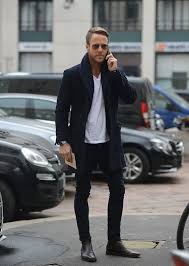 Buy men's chelsea boots and get the best deals at the lowest prices on ebay! Men S Black Overcoat White Crew Neck T Shirt Black Skinny Jeans Black Leather Chelsea Boots European Mens Fashion Black Chelsea Boots Outfit Chelsea Boots Men Outfit