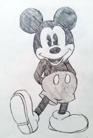 30 Magical Disney Drawing Sketch Ideas Inspiration Brighter Craft Mickey Mouse Drawings Mickey Drawing Mickey Mouse Drawing Easy