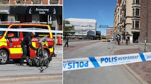 Misstänkt handgranat i centrala Malmö
