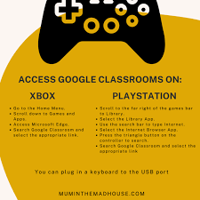 The developer is not affiliated with google inc. How To Use Google Classrooms On An Xbox Or Playstation Mum In The Madhouse