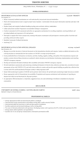 Download sample resume templates in pdf, word formats. Monitoring Evaluation Officer Resume Sample Mintresume