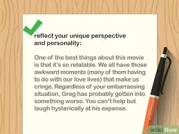 Movie review example from top writer. How To Write A Movie Review With Sample Reviews Wikihow