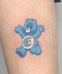 Two in love teddy bears with the big red heart in the background has a romantic and creative appeal. Bear Tattoos Meanings Tattoo Designs Ideas