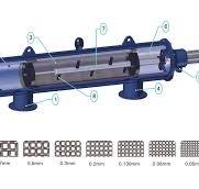 Automatic self cleaning screen filter for 4 to 14 inches
