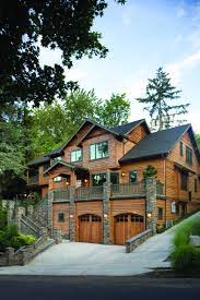 plan 69144am three level plan with warmth and elegance my dream home log homes dream house