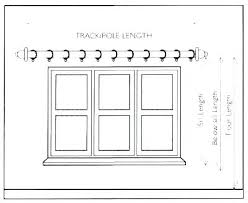 Marvelous Curtain Rod Sizes Walmart Lengths Target Standard