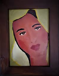 Our Lady of Guadalupe 5 X 7 Inch Oil Painting Original