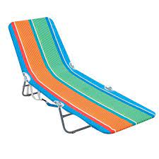 Rio Brands Folding Beach Chair In The Beach Camping Chairs Department At Lowes Com