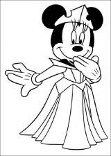 Dibujos De Minnie Para Colorear