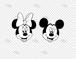 Minnie Maus Mickey Maus Maske Malbuch Minnie Maus Schwarz Und Weiss Carnivoran Png Pngegg