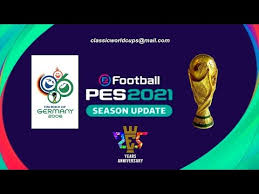 The fifa club world cup 2020 will now be held from 1 to 11 february 2021, taking place in qatar as per the original host appointment by the fifa council in june 2019. Efootball Pes 2021 Season Update Fifa World Cup Germany 2006 Option File Ps4 Youtube
