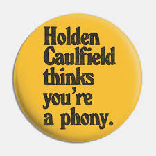 Holden Caulfield Thinks You'Re A Phony T Shirt Big Size Holden Caulfield  Catcher In The Rye Jd Salinger Salinger Books - T-Shirts - Aliexpress
