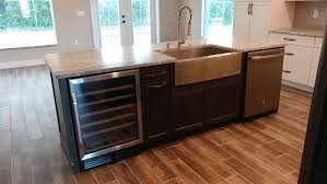 kitchen island with sink