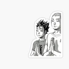 Black And White Manga Stickers Pin By Hadeel On Haikyuu Stickers In 2020 Haikyuu Manga Anime Stickers Black And White Stickers