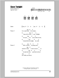 Cherry is the son of american jazz artist don cherry and swedish artist and designer moki cherry. Eagle Eye Cherry Save Tonight Sheet Music Pdf Notes Chords Folk Score Piano Vocal Guitar Right Hand Melody Download Printable Sku 94218