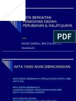 Akta dadah berbahaya 1952 suatu akta bagi membuat peruntukan selanjutnya yang lebih baik unt… 5. Akta Dadah Berbahaya 1952