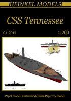 Building begun in 1862 as the dunderberg for the united states navy. 1 200 Css Atlanta Paper Model Heinkel Models Wargame Vault