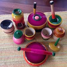 wooden kitchen set india