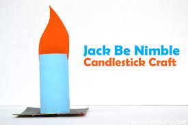 Live your lexical life in the fast lane! Jack Be Nimble Candlestick Craft Creative Family Fun