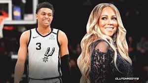 Denver nuggets center javale mcgee and san antonio spurs wing keldon johnson have been added to the u.s. Spurs News Mariah Carey Endorses Big Fan Keldon Johnson As All Star