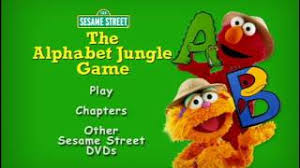 As long as you have a computer, you have access to hundreds of games for free. Sesame Street The Alphabet Jungle Game Dvd Menu Youtube