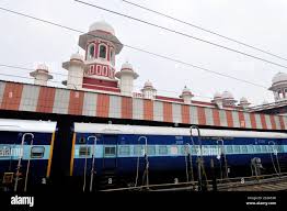 Lucknow railway hi-res stock ...
