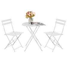 Artall Patio 3 Piece Folding Bistro Furniture Set Outdoo Https Www Amazon Com D Balcony Table And Chairs Outdoor Patio Furniture Sets Outdoor Patio Decor