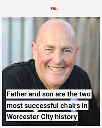 I had to become chairman for my dad's memory'