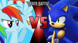 In this game, sonic.exe, appears in the pony world to capture all of the equestria, but in order to capture, sonic.exe needs to take three characters, and make them crooked, then with their help, he will get the elements of harmony, and get a big force, and with the help of this power, he will take over the world, and all the ponies that he. Sonic Vs Rainbow Sonic Rainbow Dash My Little Pony Pictures