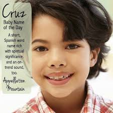 Cruz: Baby Name of the Day