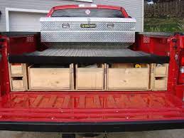 Homemade Truck Box Vehicles Contractor Talk Truck Bed Storage Truck Boxes Truck Bed
