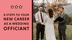 How To Be A Wedding Officiant - 8 Easy Steps To Start Your Wedding Officiant  Career - Youtube