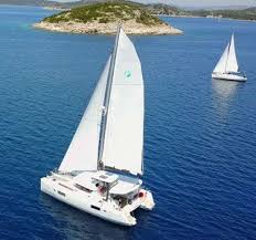 Mitsegeln Hochseesegeln Segelurlaub Segelreise Katamarantraining Katamaran Charter Skippertraining Trogir Kroatien Katamaran Segelreisen Segelurlaub