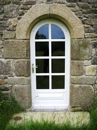 Porte Cintree Bois Prepeint Portes Cintrees Portes Entree