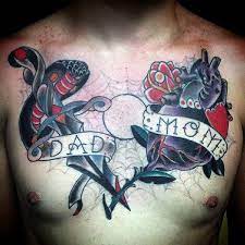 70 Dad Tattoos Fur Manner Memorial Ink Design Ideen Mann Stil Tattoo Dad Tattoos Dad Tattoos For Men Tattoos For Guys