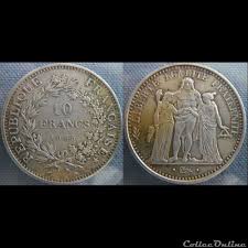 1965 france silver 10 francs hercules circulated coin free shipping! 10 Francs 1965 Munzen Franzosische Munzen 481 Bis 2001 Modern