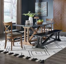 Our trestle tables are organized by collection and each collection is made by a different workshop with different options and finishes. Alexa Trestle Table