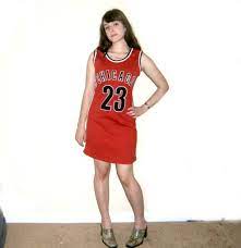 Check spelling or type a new query. Vintage 90s Basketball Jersey Dress Chicago Bulls Red Mesh Sporty Stretchy Bodycon Spice Girls Athletic Small Medium Jersey Dress Fashion 90s Fashion