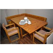 pine corner kitchen bench with storage