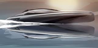 Mercedes Benz Silver Arrows Motor Yacht Design Sketch Yacht Design Motor Yacht Monaco Yacht Show