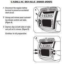 Now turn it off and . 2002 Cadillac Deville Installation Parts Harness Wires Kits Bluetooth Car Play Tools Cameras Wire Diagrams Stereo