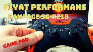 Snopy Rampage Sg R218 Pc Ps Oyun Kolu Gamepad Fiyat Performans Urunu Youtube