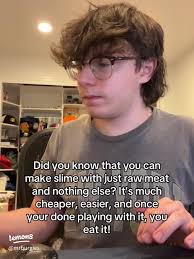 How to Make Edible Slime Using Raw Meat Without Borax or Glue