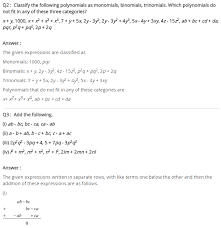 Ncert Solutions For Class 8 Maths Algebraic Expressions And Identities Algebraic Expressions Expressions Class 8
