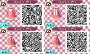 Winter Bunny Coat Animal Crossing 3ds Tiere Schon Acnl Qr Codes Kleider
