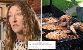 Cilla Carden Brings In Lawyers After 2 000 People Vow To Have A Barbecue At Her House Daily Mail Online