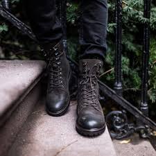 Men S Dark Olive Suede Explorer Combat Boot Thursday Boot Company Combat Boots Men Leather Shoes Men Boots